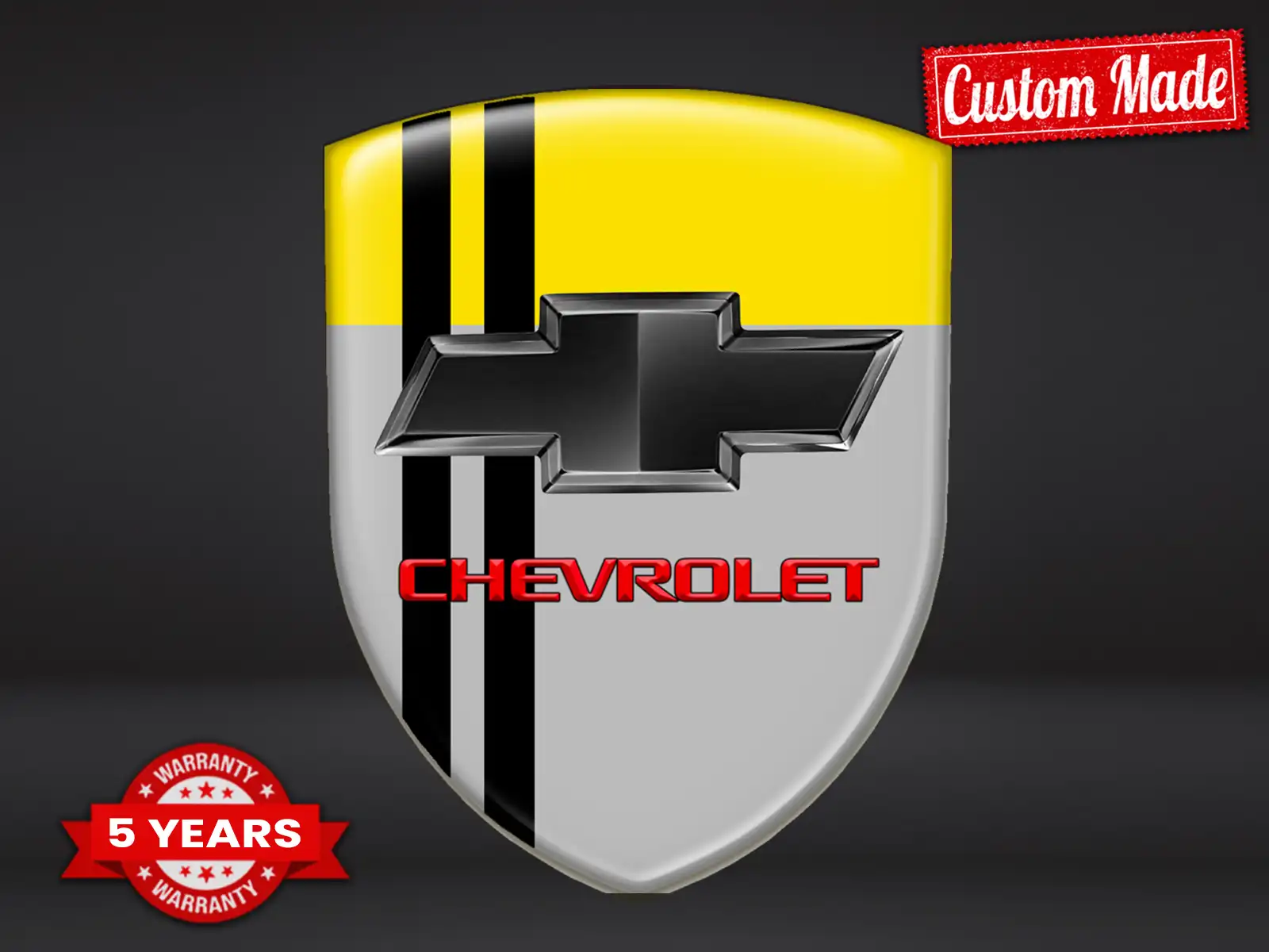 Chevrolet Pegatinas Parachoques Autos Deporte Estrella Moderna